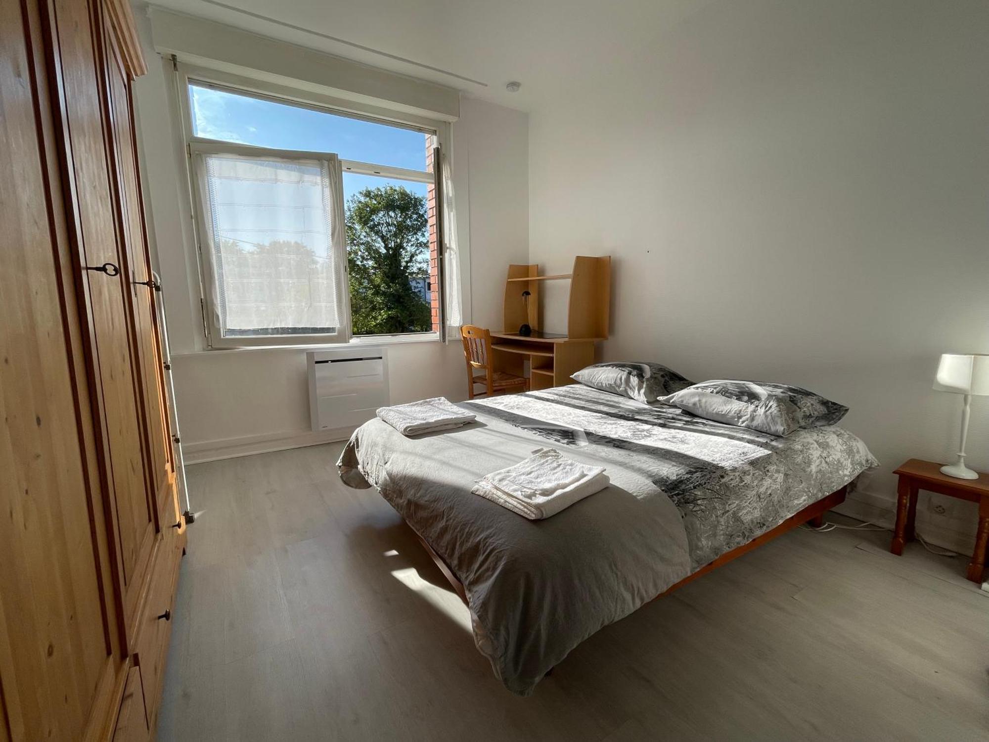 Appartement Calme Et Lumineux - Parking Privatif - Metro A 5Mn Mons-en-Baroeul Exterior foto